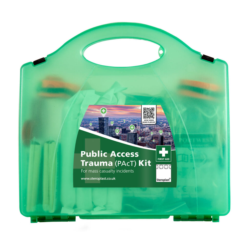 Steroplast Public Access Trauma (PAcT) Kit with S.T.A.T Tourniquet